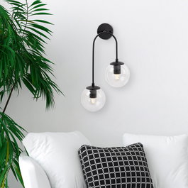 Opviq Jewel - 10570 Lámpara de pared negra
